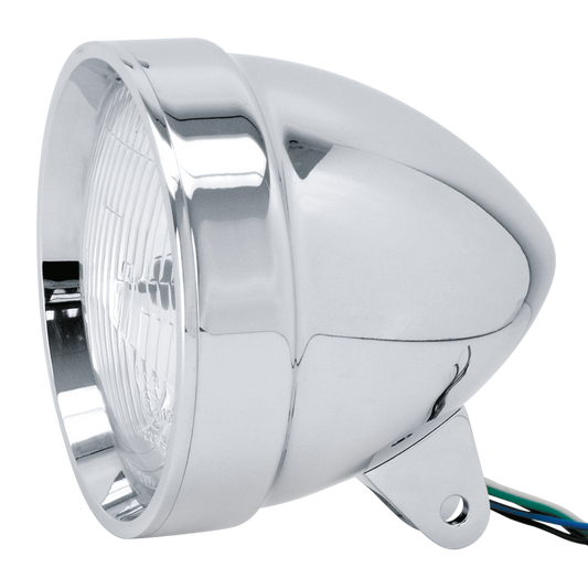 GZP Chrome billet alu 5.75" headlight E