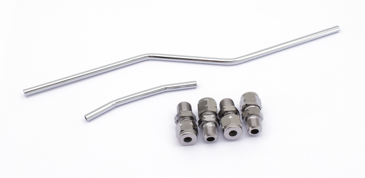 Rocker Oil Line Kit Chrome BT66-84