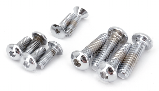 Chrome button head screws lever/mast.cyl