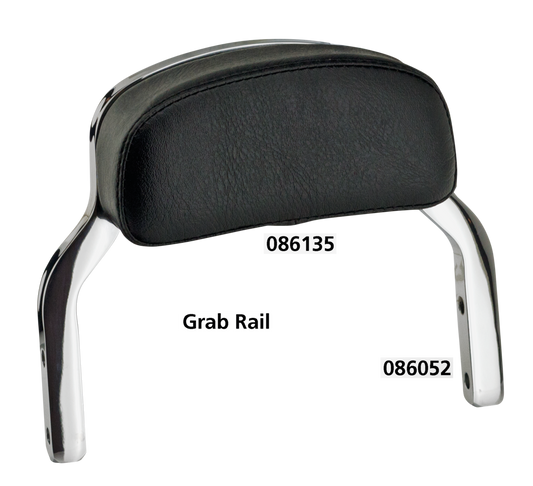 GZP Black mini backrest pad kit