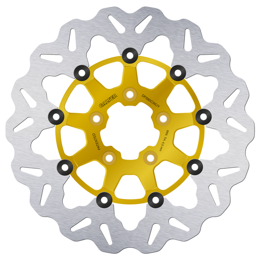 Galfer Wave RR Floating 11.5" Gold