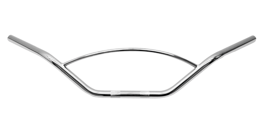 Fehling CL 3 hole 1" h/bar Chr w/roundbr
