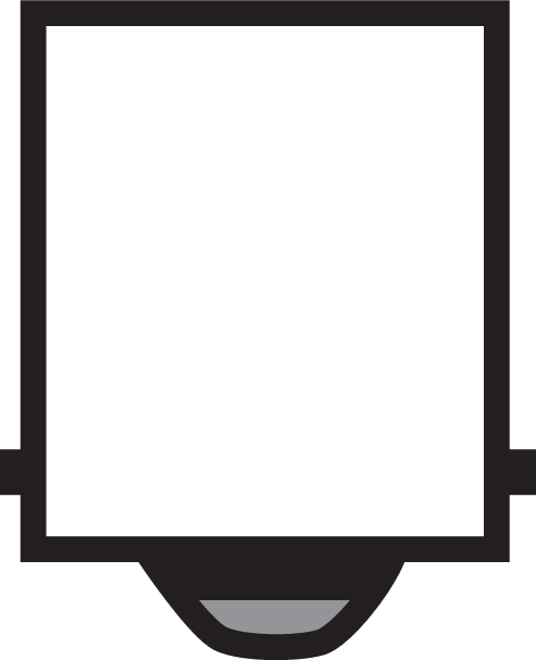 Single filament bulb 12V32CD BA15S 1156