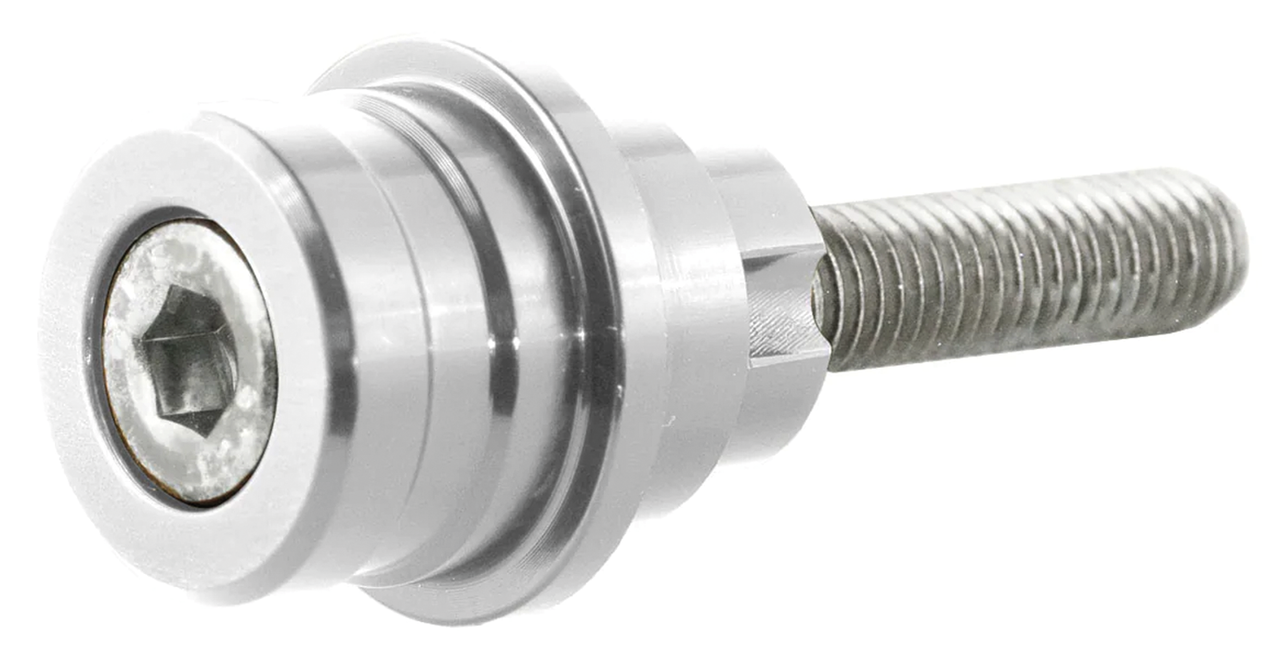 JM Bar-End Adapter Silver Bobber18-Up