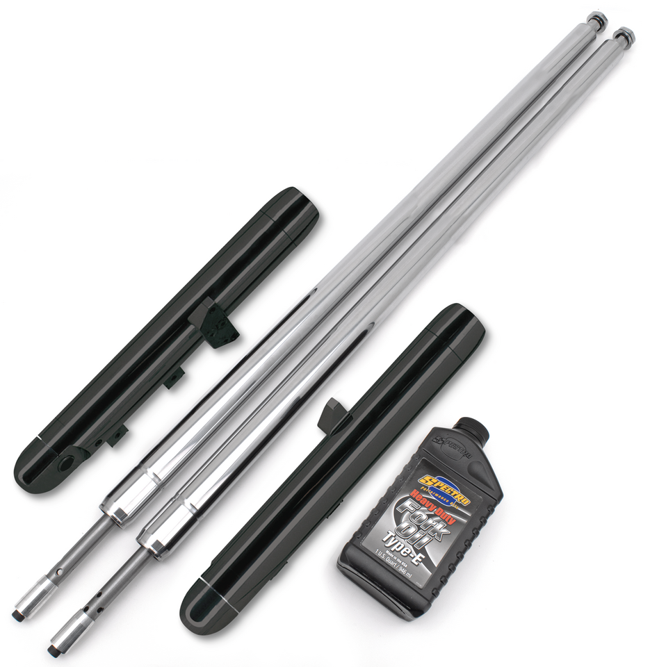 Naked Blk Bubba fork legs 14" over stock