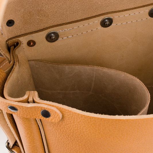 saddlebags army model w/mounting, pebble