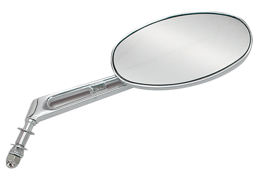GZP Oval mirror solid stem R/H