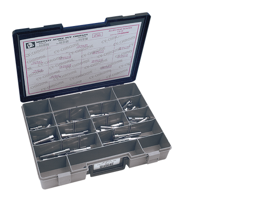 Ass.Tray Chrome Allen head screws 1/2UNC