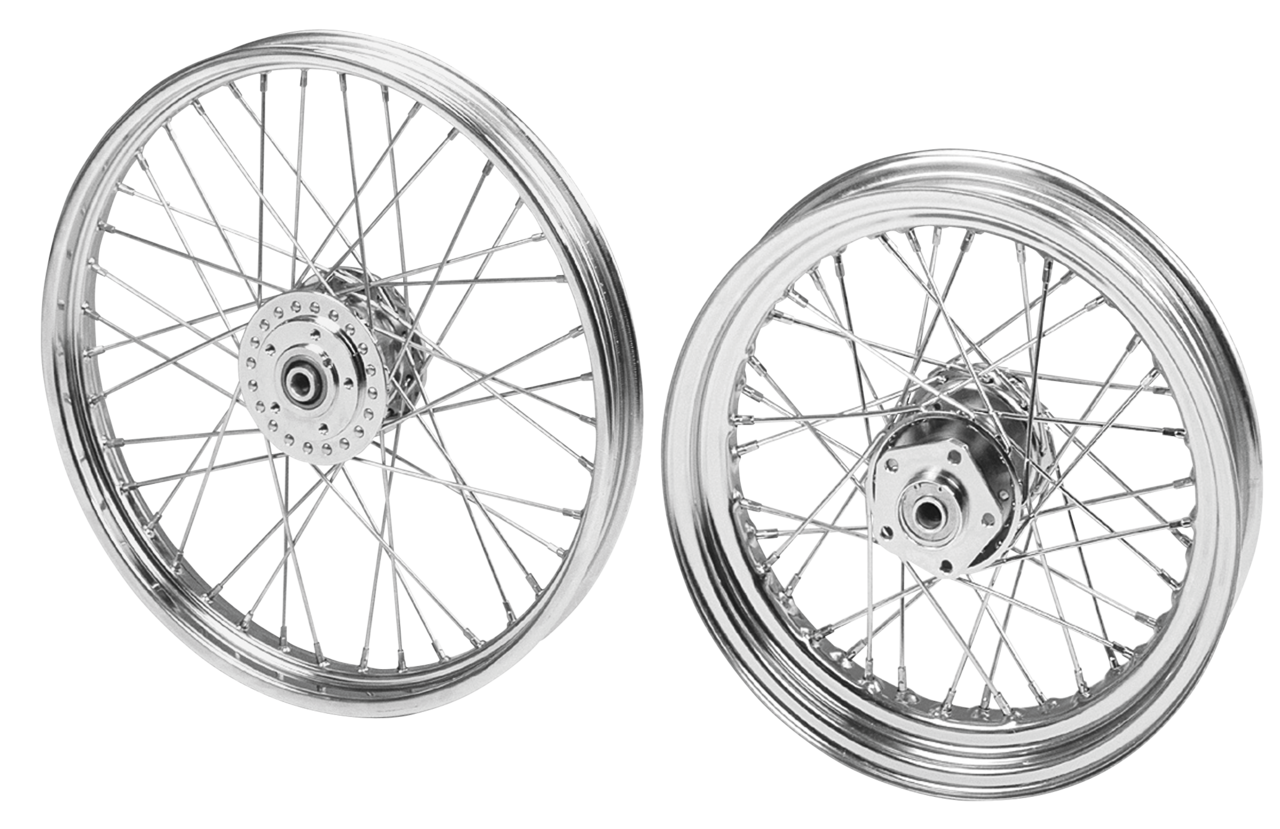 3.00x16 RR wheel 00-04* chr spokes
