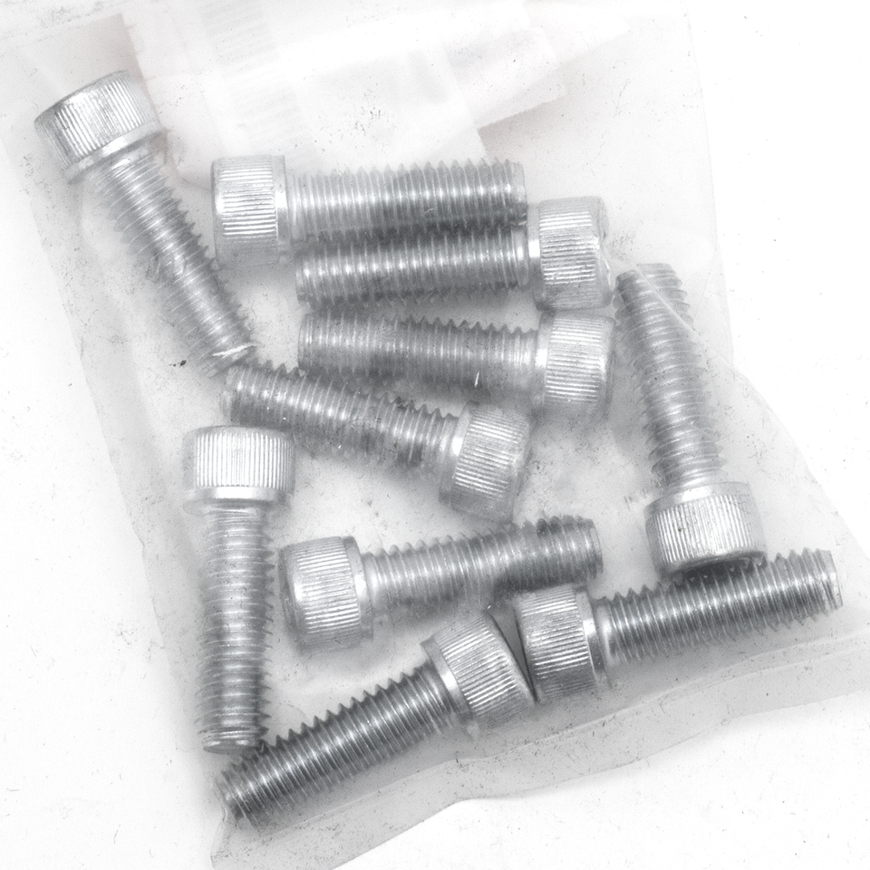 10pck allen bolt 5/16-18x1" UNC zinc