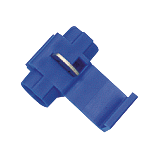 10pck Fix Cable connector Blue 1.00-2.5m