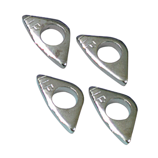 Cyl.base stud spacers BT78-84 chr 8pck