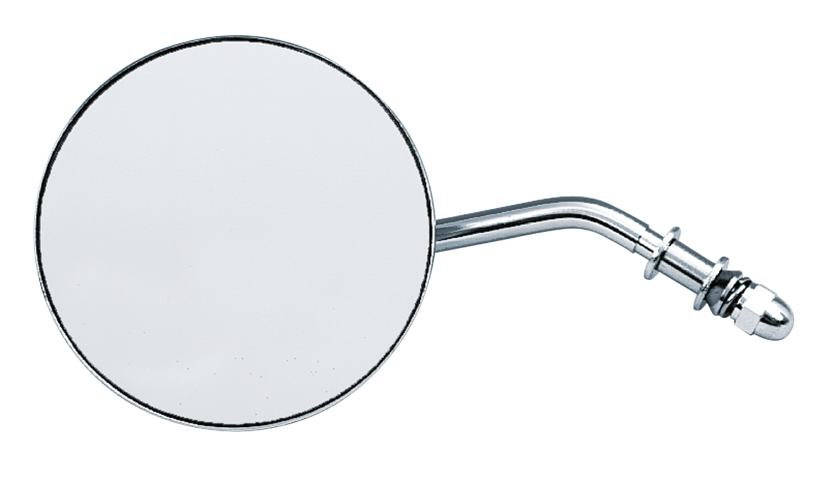 GZP Short-stem late style 4" rnd mirror