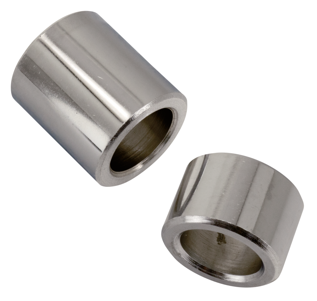 GZP Chr 25mm ID wheel spacer 1.24" long