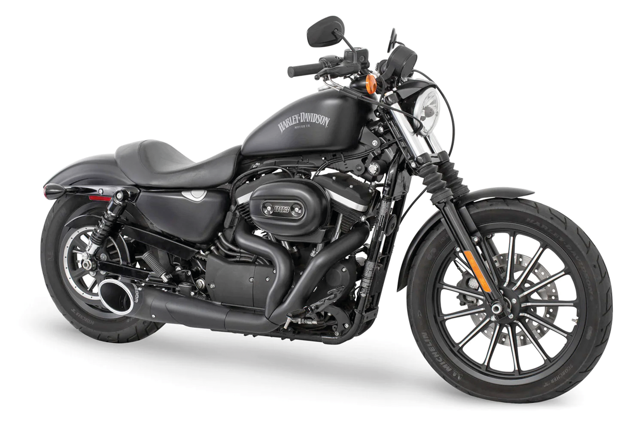 XL04-up TURNOUT 2-1 BK/BK  (4.5")