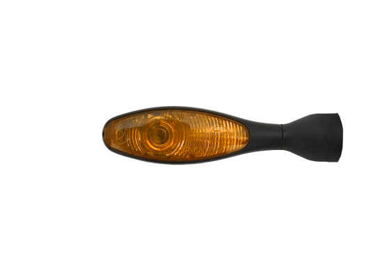 K'mann Micro Turnsignal, Black, Each