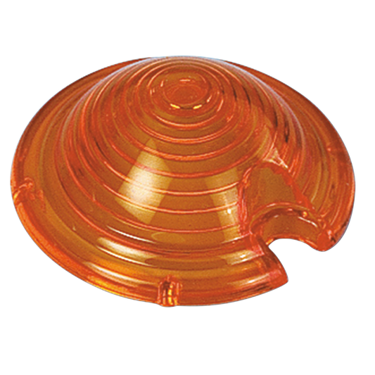 GZP Bullet light lens plastic amber
