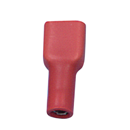 10pck Cable conn.Iso 6.3mm female 0.25-1