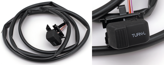 Left turn signal switch Black 96-06