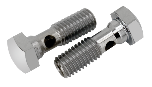 GZP Chr breatherbolts 1/2"-13 Pair