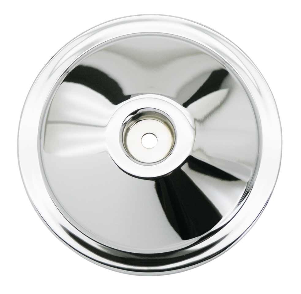 S&S Chr Domed Bobber billet a/c cover