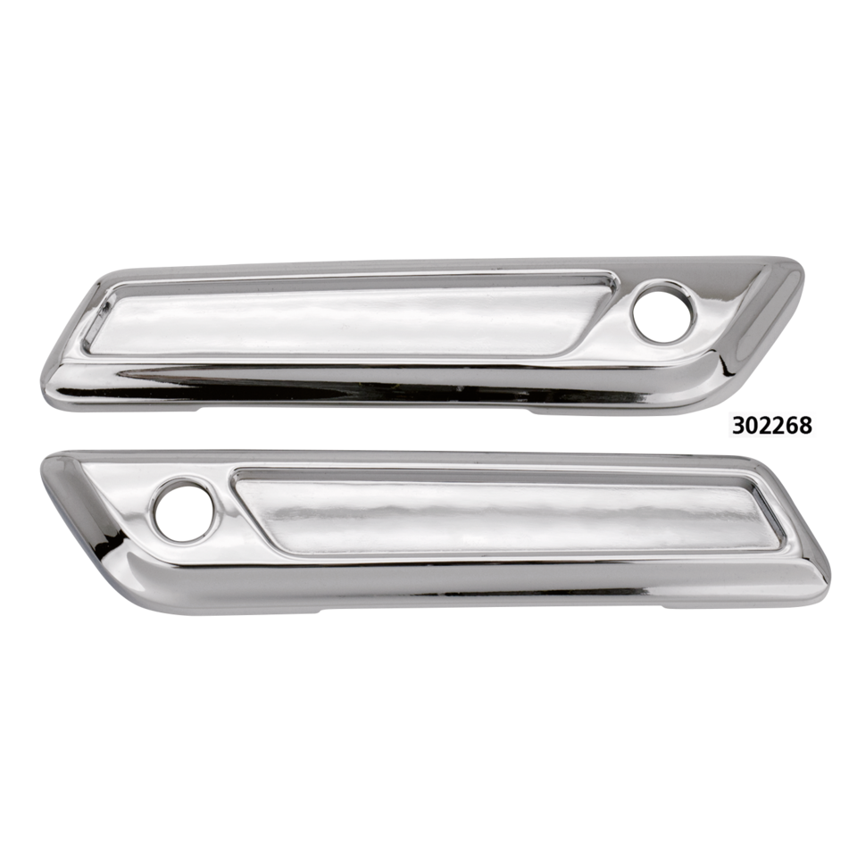 GZP Chr Radium latch cvr kit FLH/T14-UP