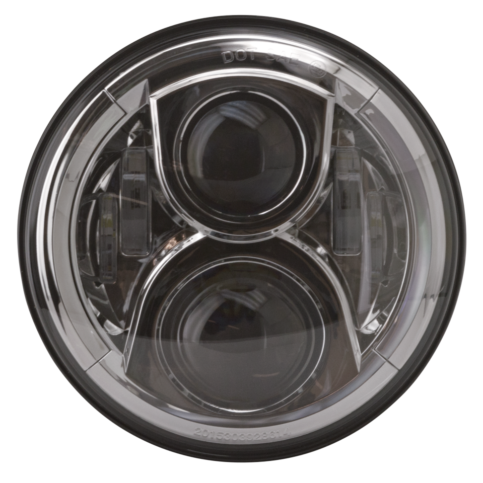 Playmaker 7" LED headlight unit clear