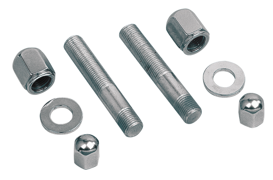 Shock stud kit + chrome nugget nuts BT.
