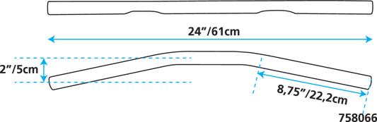 GZP FLAT DRAG - CHROME DIMPLED