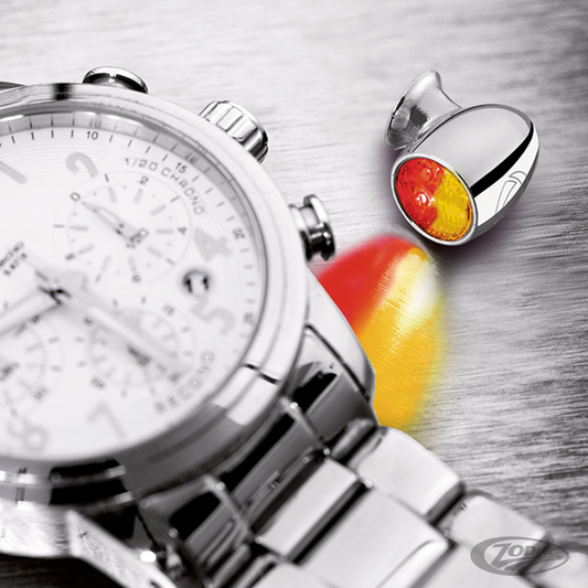 Atto Dual Function chrome w/ clear glass