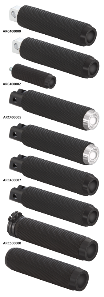 ROUGH CRAFTS PASSENGER PEGS CHR ST18-UP