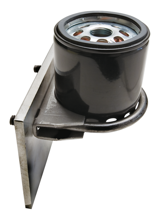 Oil filter cutting stand