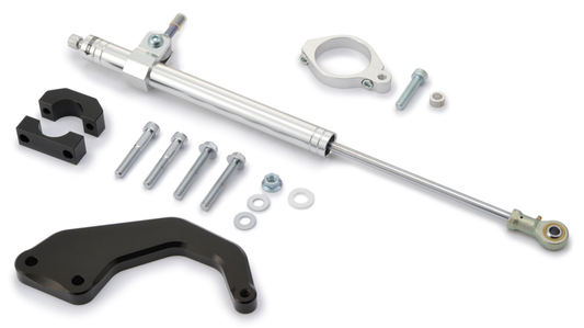 Steering Damper Kit Silver FLH/T99-08 41