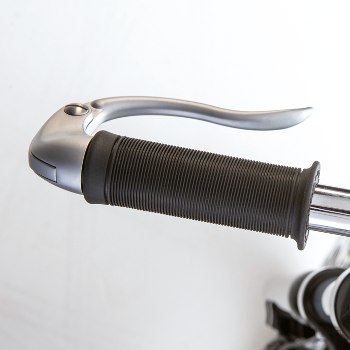 K-Tech vintage grip inverted Pol.Alu/brs