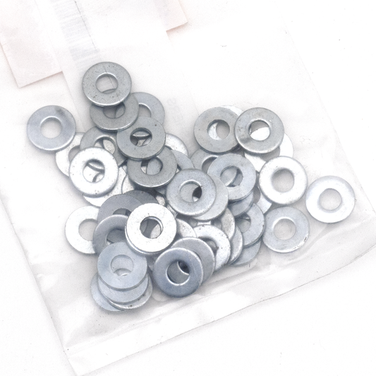50pck washer 3/16" zinc