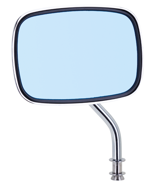GZP Blue Glass Die-cast mirror 5" ste