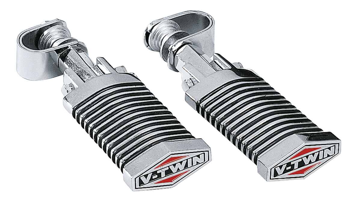 GZP Black diamond footpeg set, Clamp mou