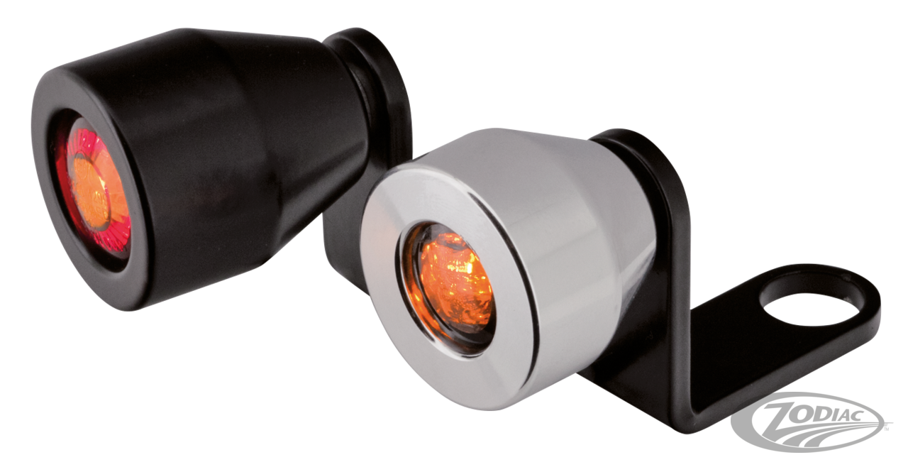 Polished RR turn signals + brackets