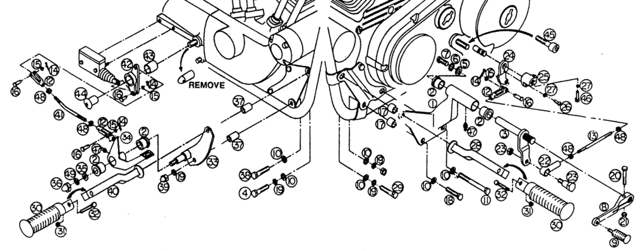 GZP Brake brckt for ZPN 056080 & 056025