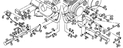 GZP Brake brckt for ZPN 056080 & 056025