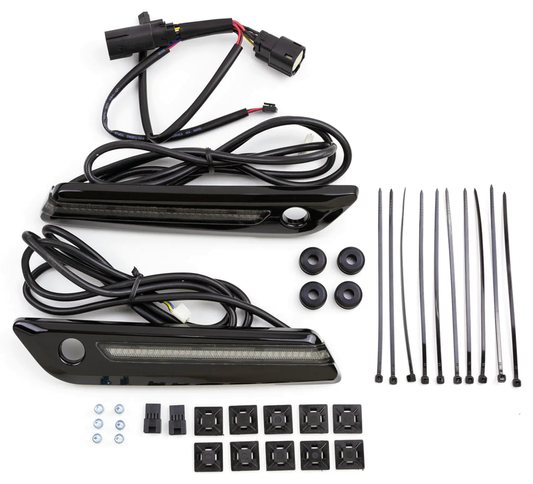 Blk hardbag latch cvrs smoke FLH/T14-Up