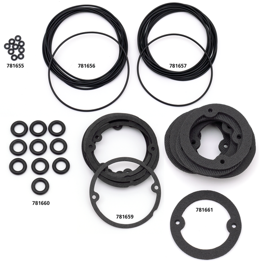 10Pck O-Ring turn signal lens pancake