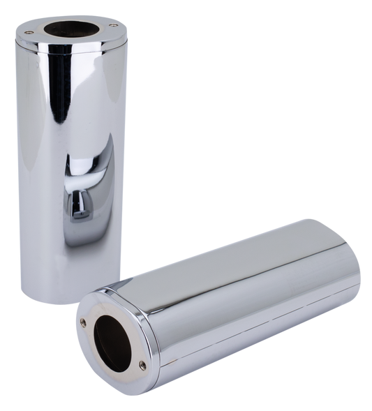 GZP Slider covers (pair) +2", chrome