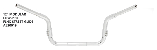 LowPro 3Way Adj. Handlebar Chrome FLHX
