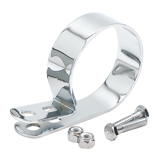 GZP Chrome 3 1/4" muffler clamp