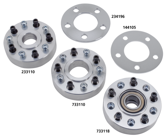 Wide-Glide disc spacer 08-up with ABS
