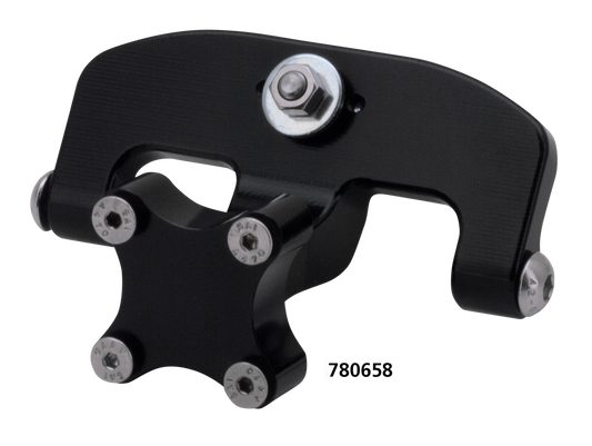 Blk center licensplate bracket FLSB18-UP