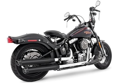 RACING SLIP-ONS BLACK/BLACK FLSTF07-17