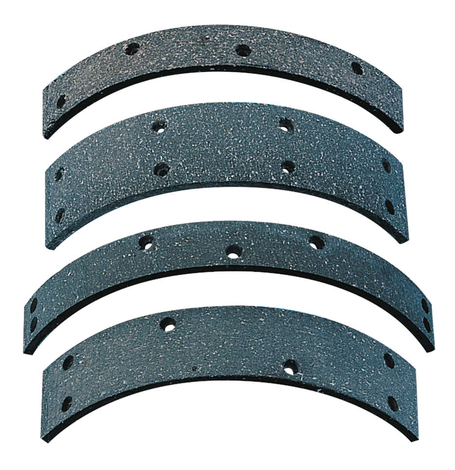 GZP Brake lining set asb. free 5 hole 38