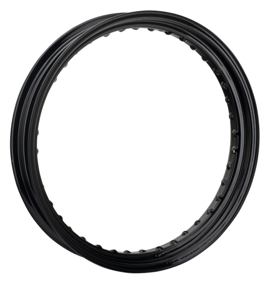 Gloss black DC rim 3.00x19" 40H 07-up